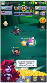 Tap Heroes скриншот 1