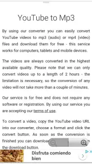 Download MP3 From YouTube Songs скриншот 2