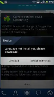 Catalan package for GO Launcher EX скриншот 2