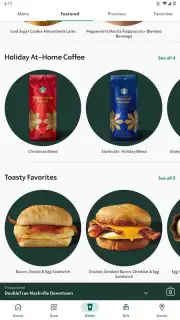 Starbucks скриншот 15