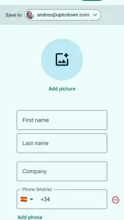 Google Contacts скриншот 8