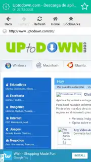 RetroBrowser скриншот 1