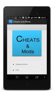 Cheats and Mods скриншот 2