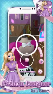 Fashion Designer Girls Games скриншот 1