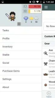 HabitRPG скриншот 1