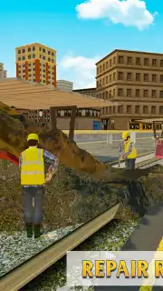 Train Station Construction Railway скриншот 3