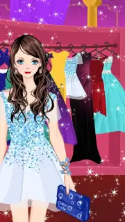 Royal Princess Prom Dress Up скриншот 3
