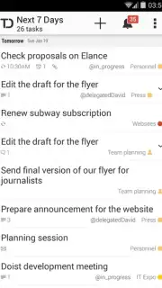 Todoist скриншот 3