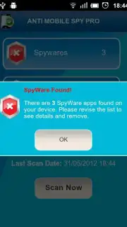 Anti Spy Mobile Free скриншот 3