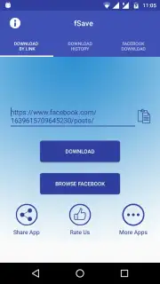 Video Downloader For Facebook скриншот 7