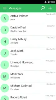 SMS text messaging app скриншот 8