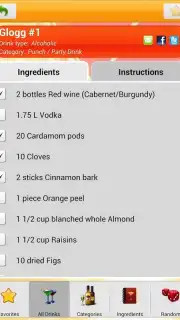 8,500 Drink Recipes Free скриншот 9