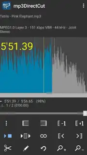 mp3DirectCut скриншот 3