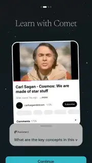 Comet Browser скриншот 14