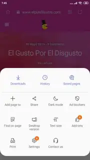 Samsung Internet Browser скриншот 1