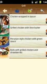 Chicken recipes скриншот 3