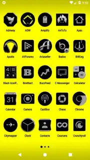 Black Icon Pack Free скриншот 7