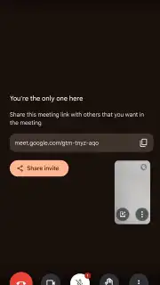 Google Meet скриншот 15