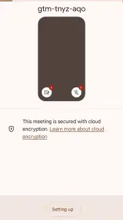 Google Meet скриншот 16