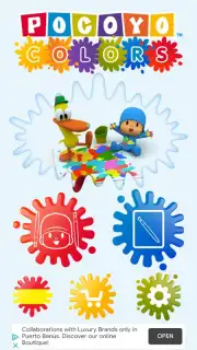 Pocoyo Colors Fun скриншот 1