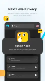 Pawxy: Private VPN Browser скриншот 2