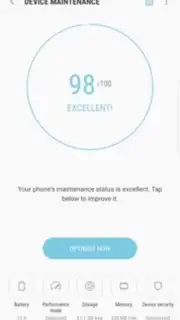 Samsung Device Maintenance скриншот 1