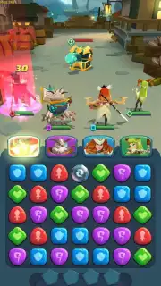 Valiant Tales: Puzzle RPG скриншот 11