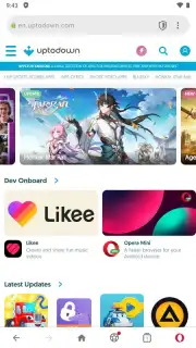 Opera Mini скриншот 1