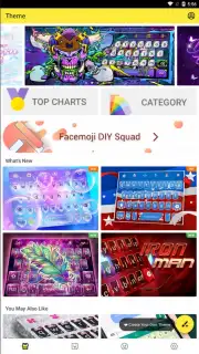 Facemoji Keyboard скриншот 3
