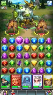 Dragon Strike: Puzzle RPG скриншот 7