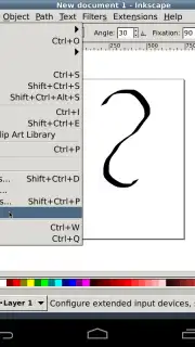GIMP Inkscape скриншот 3