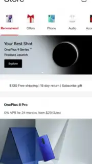 OnePlus Store скриншот 4