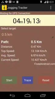 Jogging Tracker скриншот 8