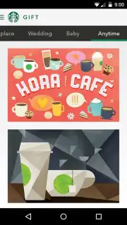 Starbucks скриншот 7