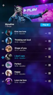 Mp3 player скриншот 3