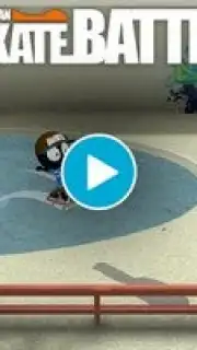 Stickman Skate Battle скриншот 1