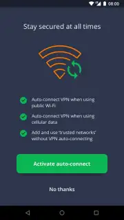 Avast SecureLine скриншот 1
