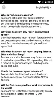 FAST Speed Test скриншот 3