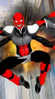 Black Spider Rope Superhero скриншот 6