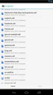 OpenDocument Reader скриншот 3