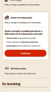 Burger King® España скриншот 6