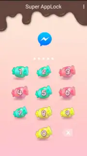 AppLock Theme Candy Sweety скриншот 4
