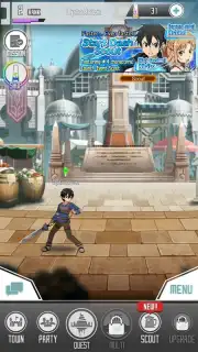 SWORD ART ONLINE: Memory Defrag скриншот 2