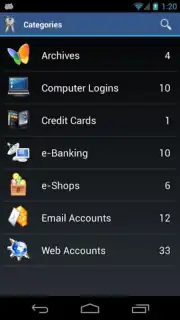 aWallet Password Manager скриншот 3