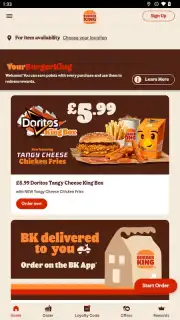 Burger King App: Food & Drink скриншот 1