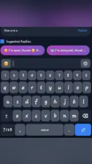 Auto Reply Keyboard скриншот 2
