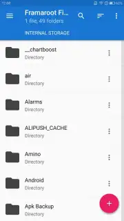 Framaroot File Manager скриншот 6
