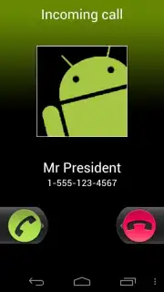 Ложный вызов и SMS скриншот 1