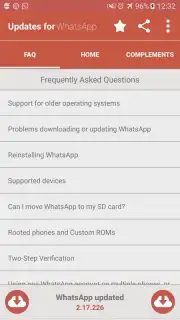 Updates for WhatsApp скриншот 3