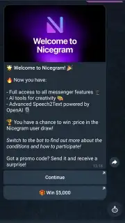 Nicegram: Web3 for Telegram X скриншот 8